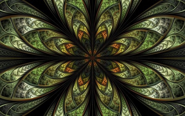 Abstract Fractal Pattern HD Wallpaper | Background Image