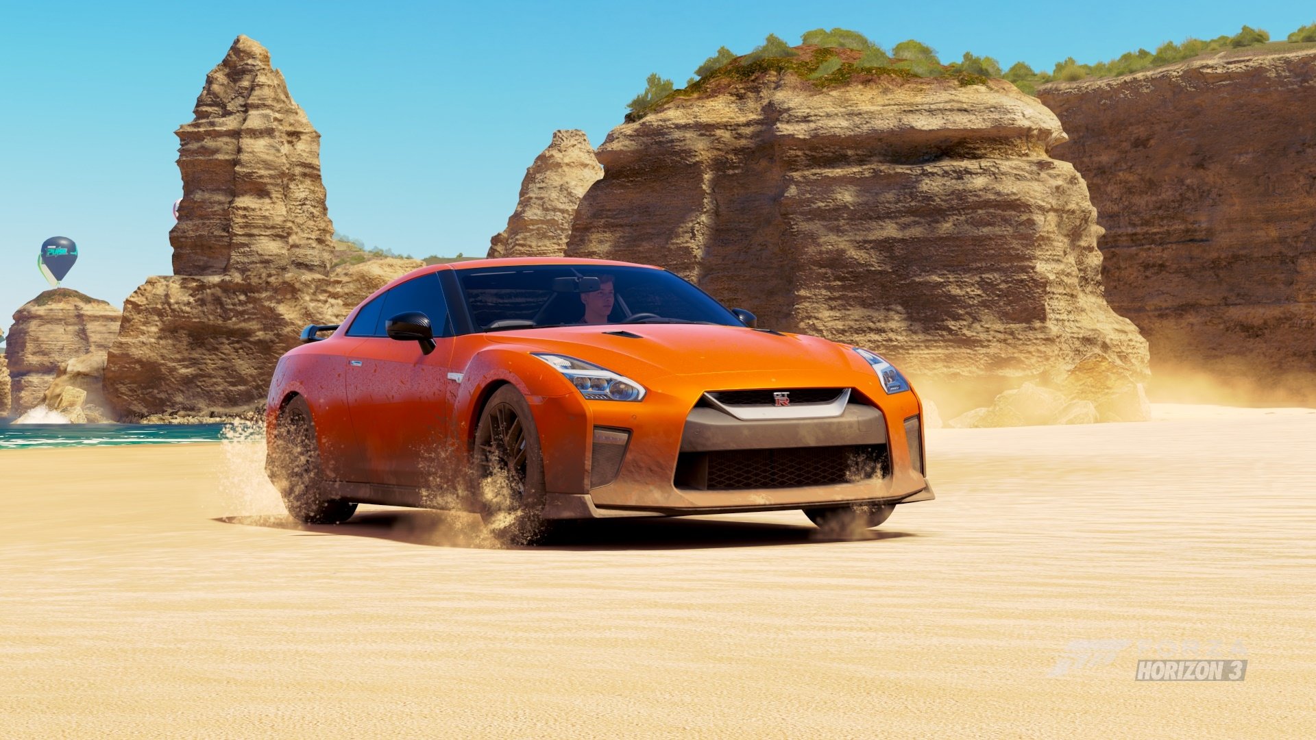 Download Car Nissan GT-R Video Game Forza Horizon 3 HD Wallpaper