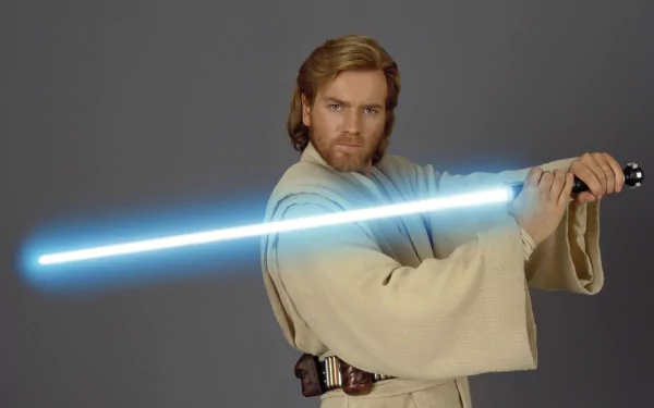 Ewan McGregor Obi-Wan Kenobi movie Star Wars Episode II: Attack Of The Clones HD Desktop Wallpaper | Background Image