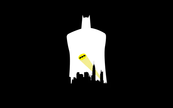 Bat-Signal minimalist DC Comics Comic Batman Minimalist Comic HD Desktop Wallpaper | Background Image