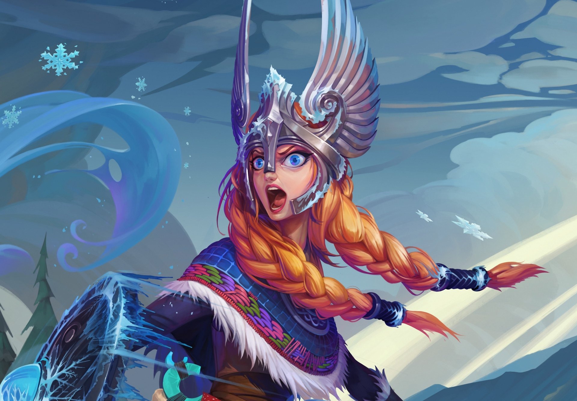 Crystal Maiden Dota 2 Fan Art