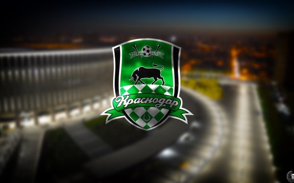 Sports FC Krasnodar Soccer Club Logo Emblem HD Wallpaper | Background Image