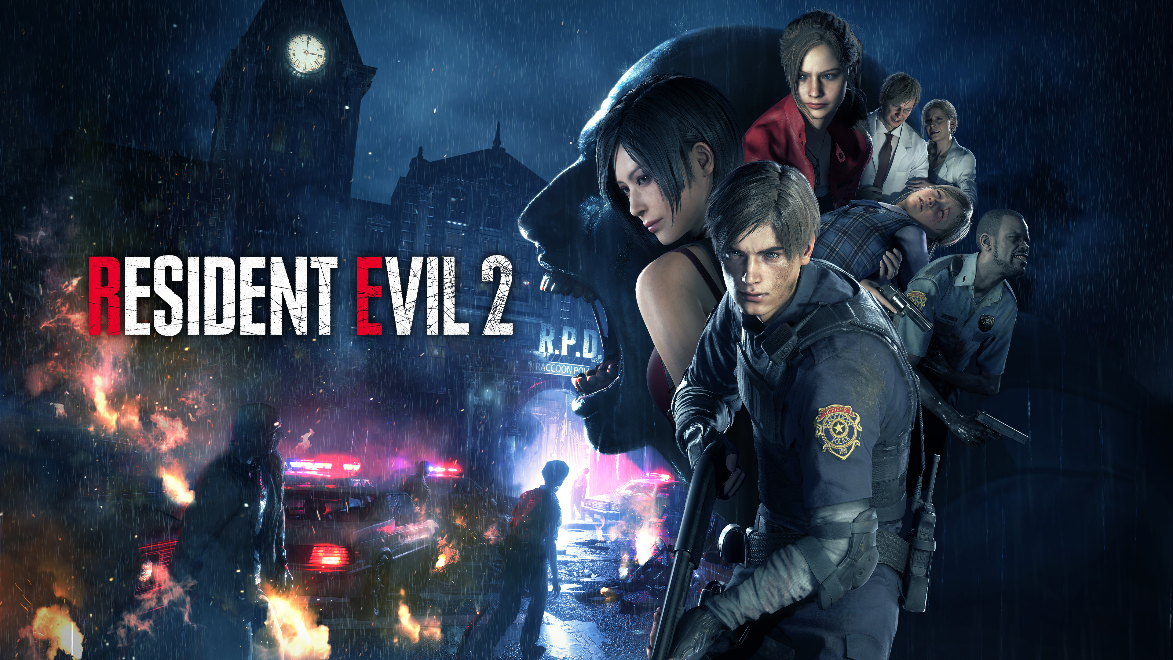 Video Game Resident Evil 2 (2019) 4k Ultra HD Wallpaper