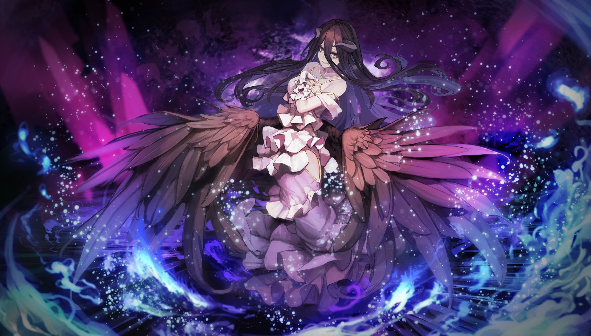 Albedo Overlord Anime HD Wallpaper by TunaMaYo