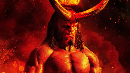 David Harbour movie Hellboy (2019) HD Desktop Wallpaper | Background Image