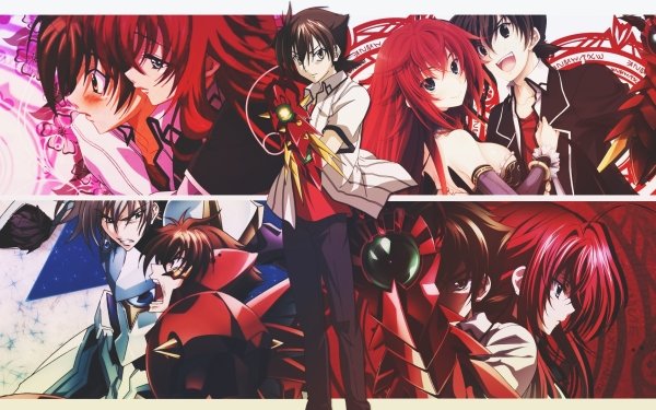Anime High School DxD Issei Hyoudou Ddraig HD Wallpaper | Background Image