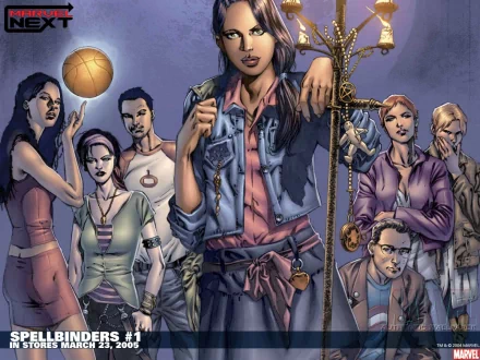 Comic Spellbinders HD Desktop Wallpaper | Background Image