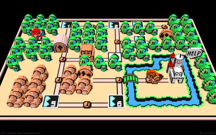 video game Super Mario Bros. 3 HD Desktop Wallpaper | Background Image