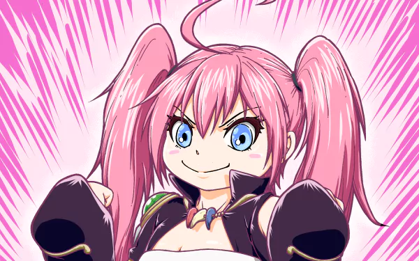 Milim Nava Anime That Time I Got Reincarnated as a Slime HD Desktop Wallpaper | Background Image
