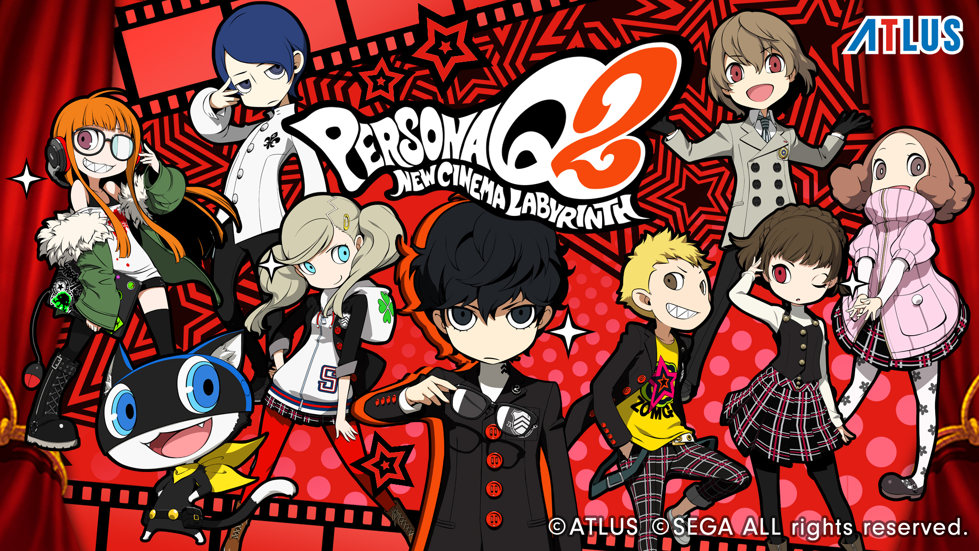 Video Game Persona Q 2 HD Wallpaper Background Image. 