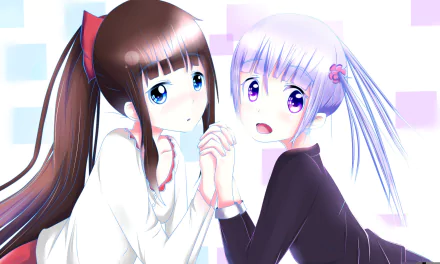 Hifumi Takimoto Aoba Suzukaze Anime New Game! HD Desktop Wallpaper | Background Image