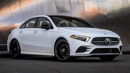 white car car Mercedes-Benz vehicle Mercedes-Benz A-Class HD Desktop Wallpaper | Background Image