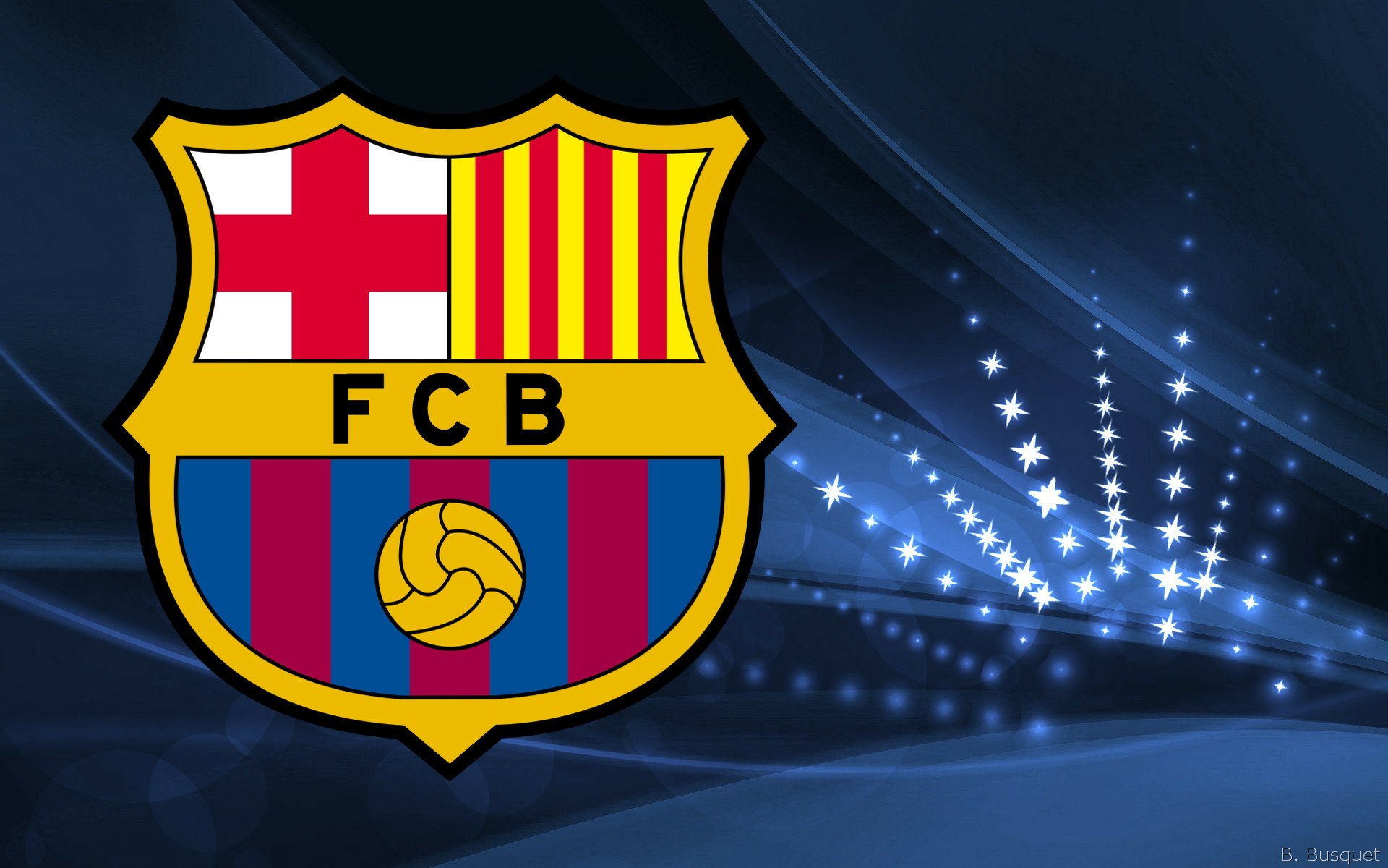 Download Emblem Logo Soccer FC Barcelona Sports HD Wallpaper