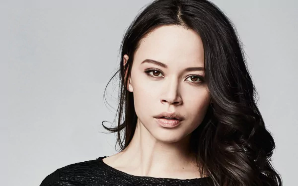 brown eyes face black hair singer Canadian music Melissa O'Neil HD Desktop Wallpaper | Background Image