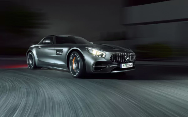 silver car car Mercedes-Benz Mercedes-Benz AMG vehicle Mercedes-Benz AMG GT HD Desktop Wallpaper | Background Image