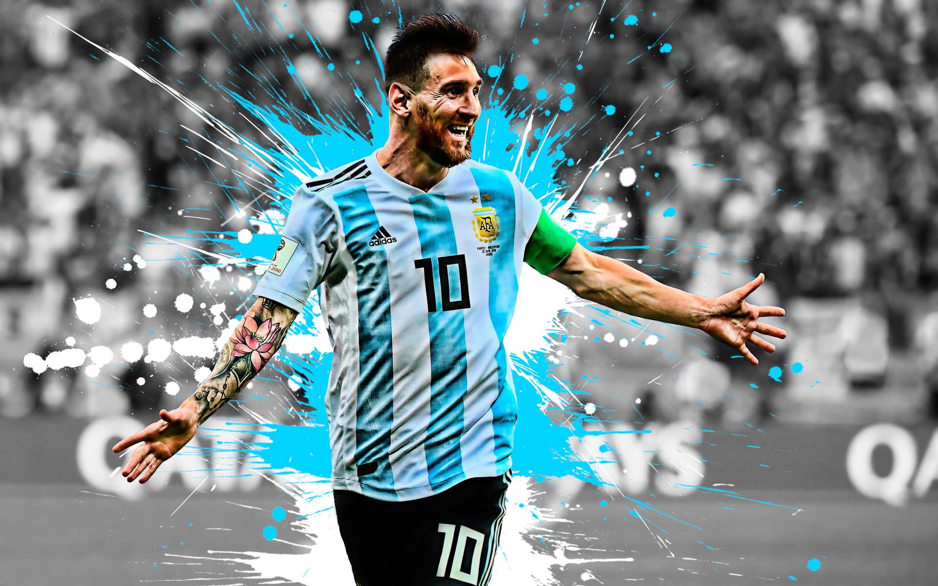 Messi Argentina Thunderstorm Arena