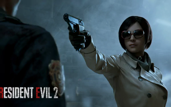 Ada Wong video game Resident Evil 2 (2019) HD Desktop Wallpaper | Background Image