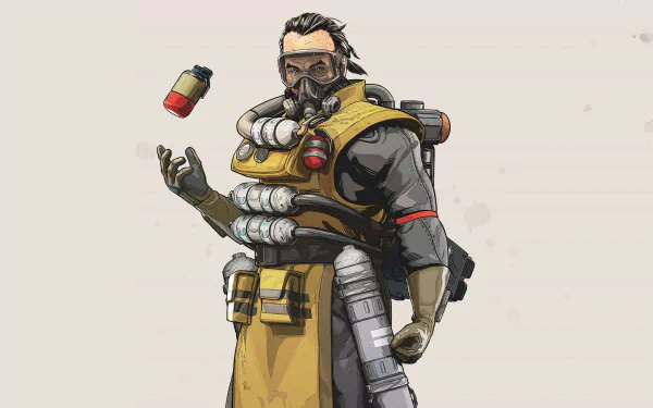 Caustic (Apex Legends) video game Apex Legends HD Desktop Wallpaper | Background Image