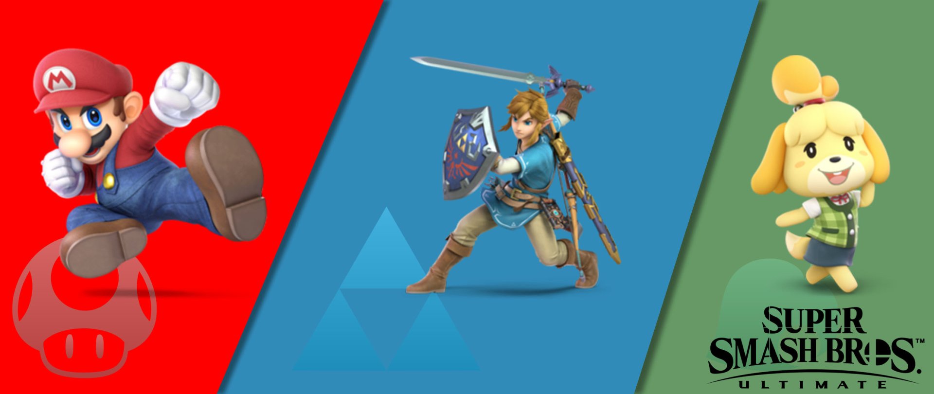 Download Link Mario Isabelle (Animal Crossing) Video Game Super Smash Bros. Ultimate HD Wallpaper