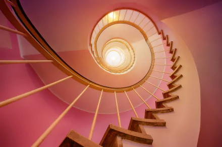 spiral staircase man made stairs HD Desktop Wallpaper | Background Image