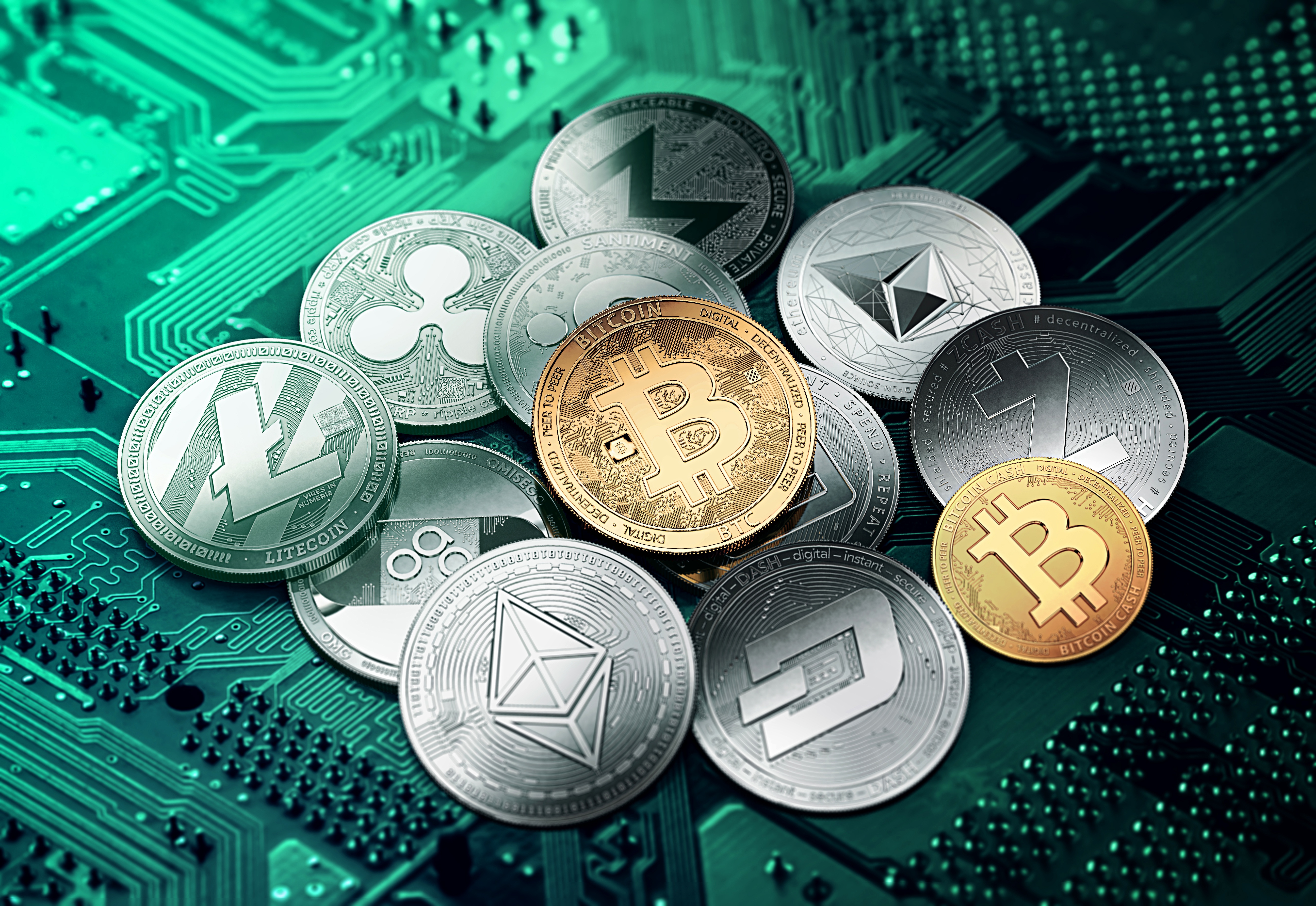 Cryptocurrency 4k Ultra HD Wallpaper