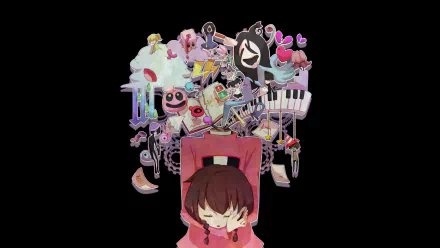 video game Yume Nikki HD Desktop Wallpaper | Background Image