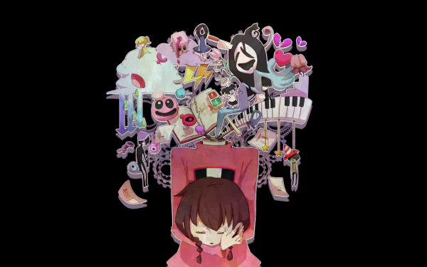 video game Yume Nikki HD Desktop Wallpaper | Background Image