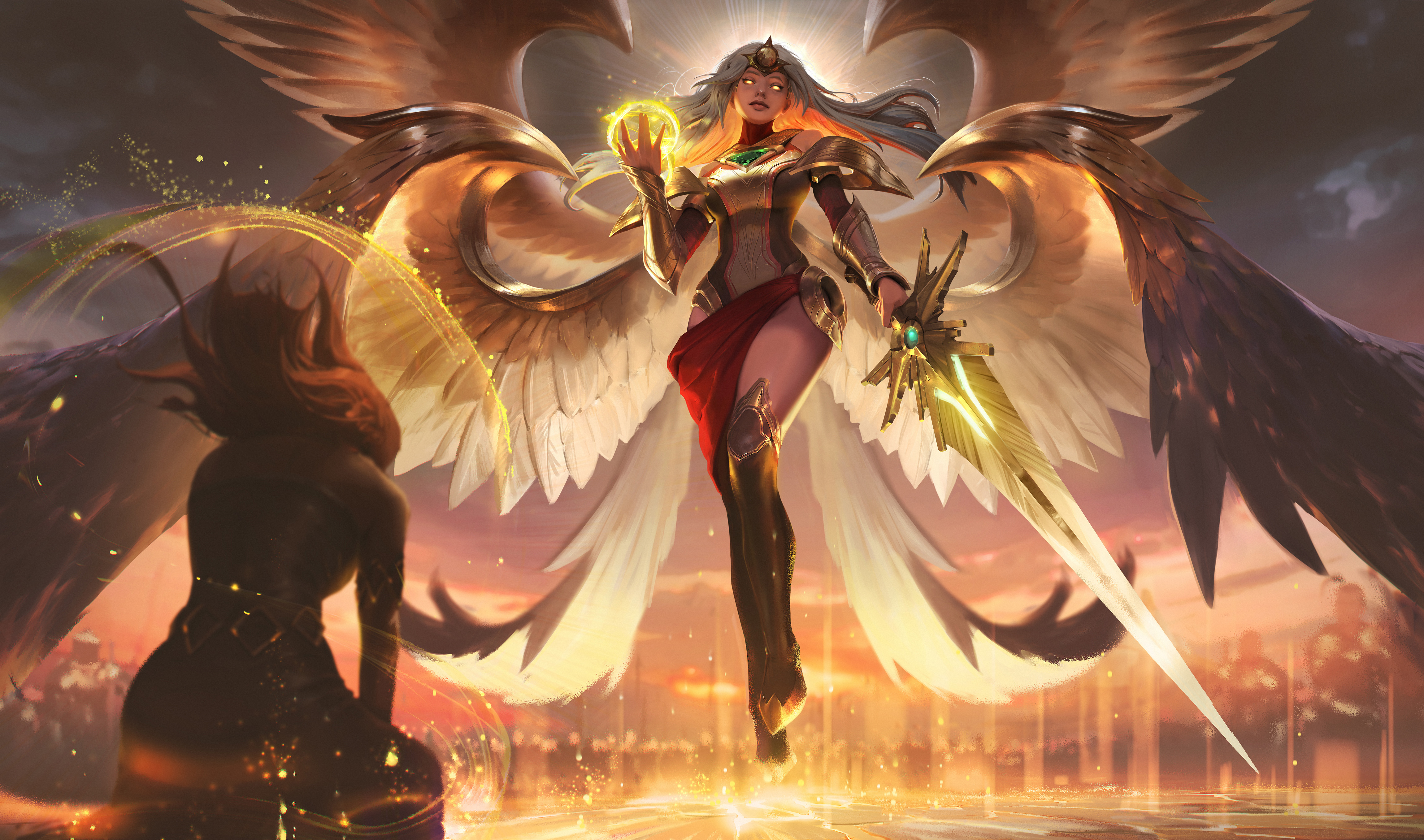 Download Kayle (League Of Legends) Video Game League Of Legends 4k