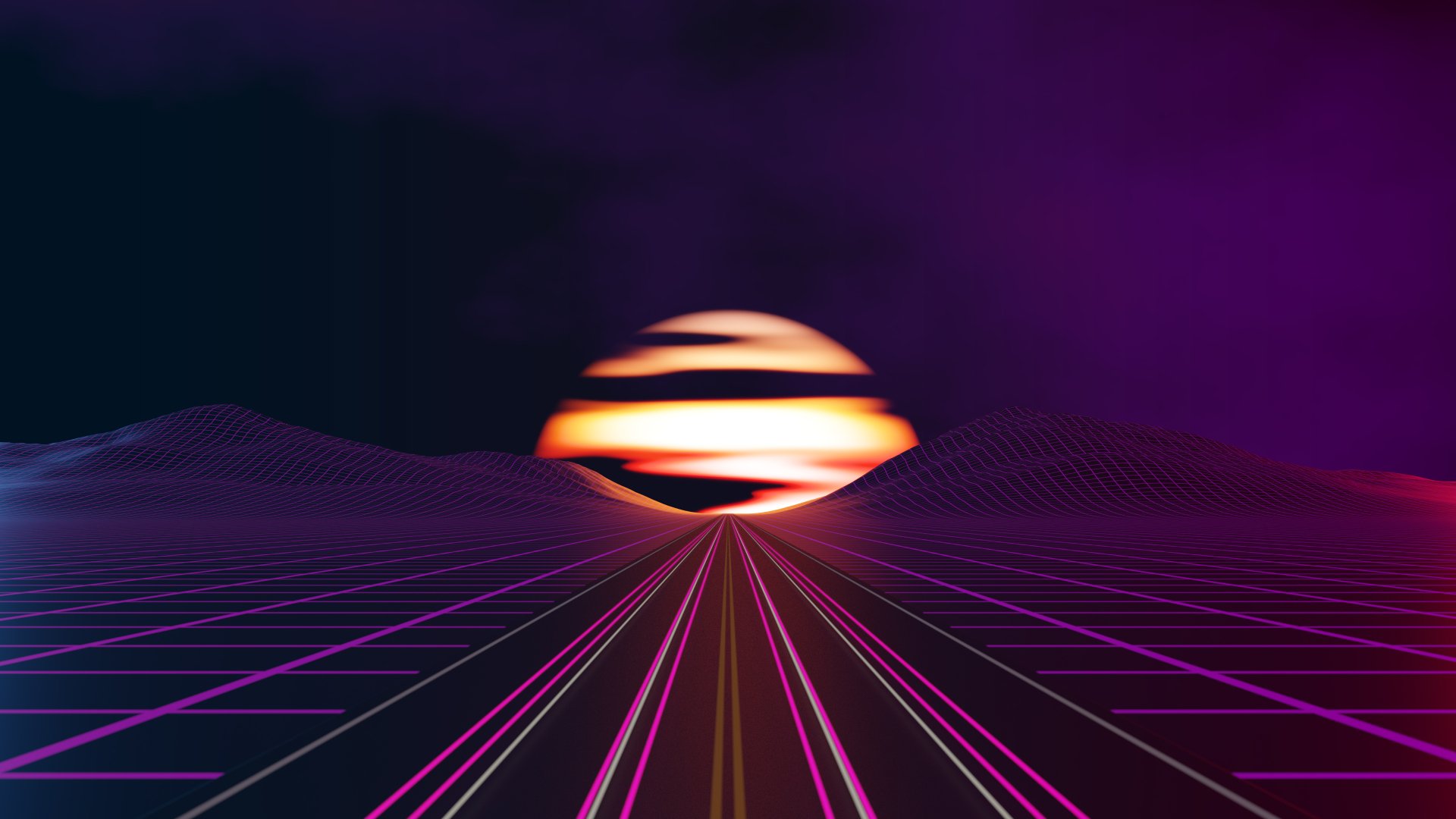 Download Artistic Retrowave 4k Ultra HD Wallpaper