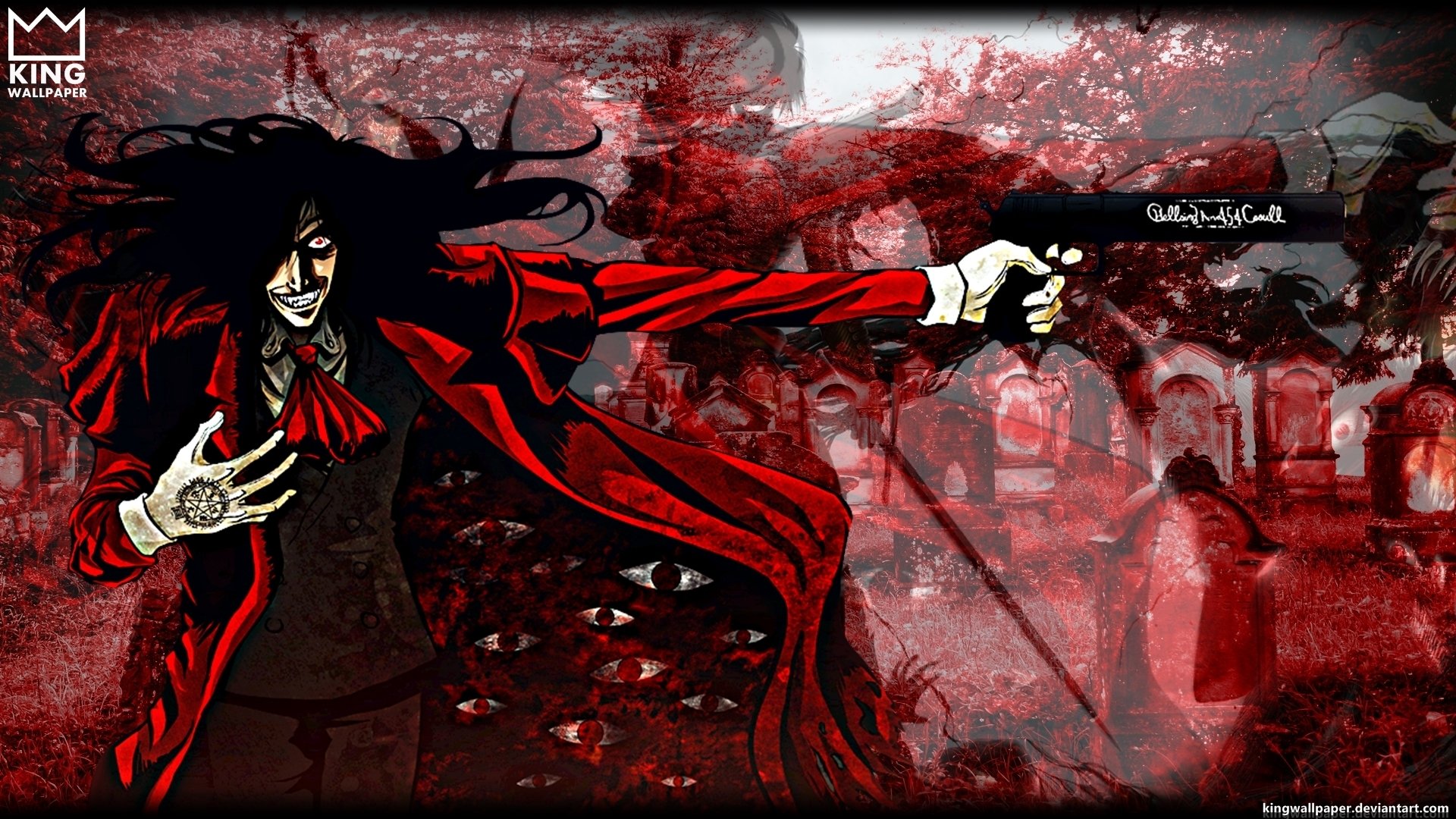 Download Alucard Hellsing Anime Hellsing Hd Wallpaper By Kingwallpaper