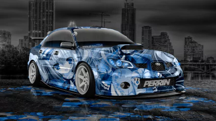  Subaru Impreza Anime Design by Tony Kokhan
