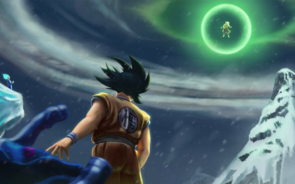 Anime Dragon Ball Super: Broly Goku Vegeta Broly HD Wallpaper | Background Image