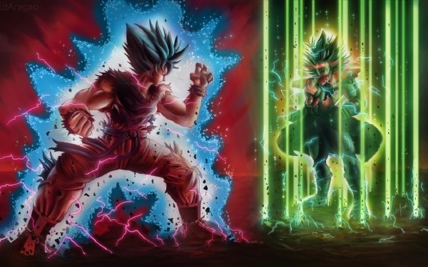 Anime Dragon Ball Super: Broly Goku Broly HD Wallpaper | Background Image