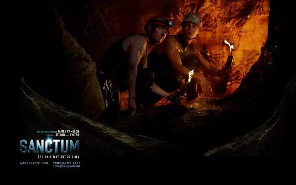 movie Sanctum HD Desktop Wallpaper | Background Image