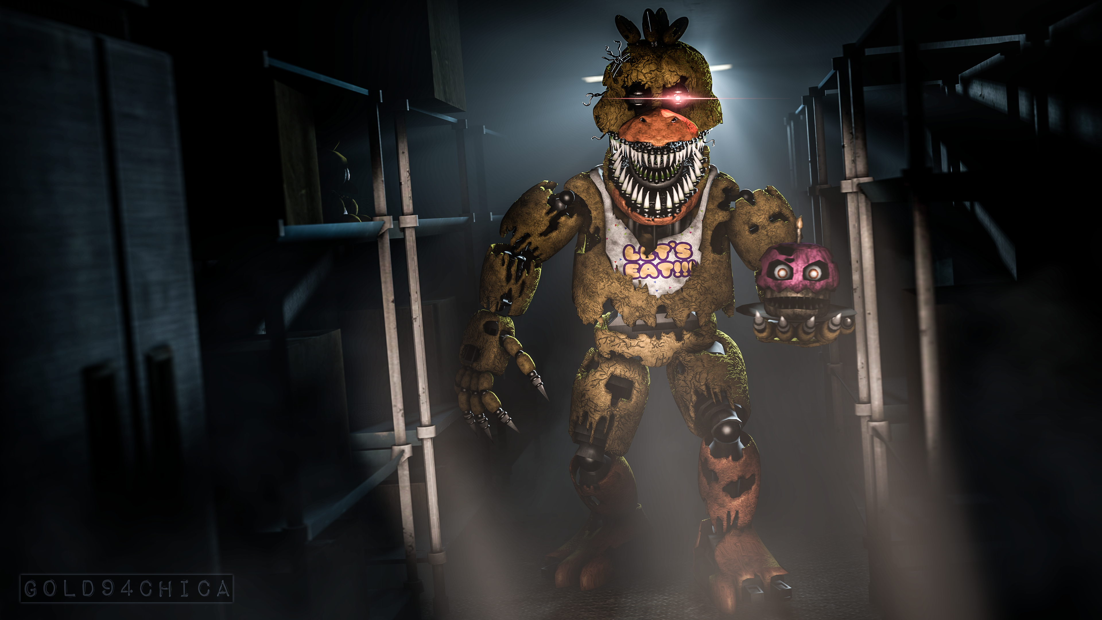 FNaF 4 Wallpaper made by RejectOutOfOrder