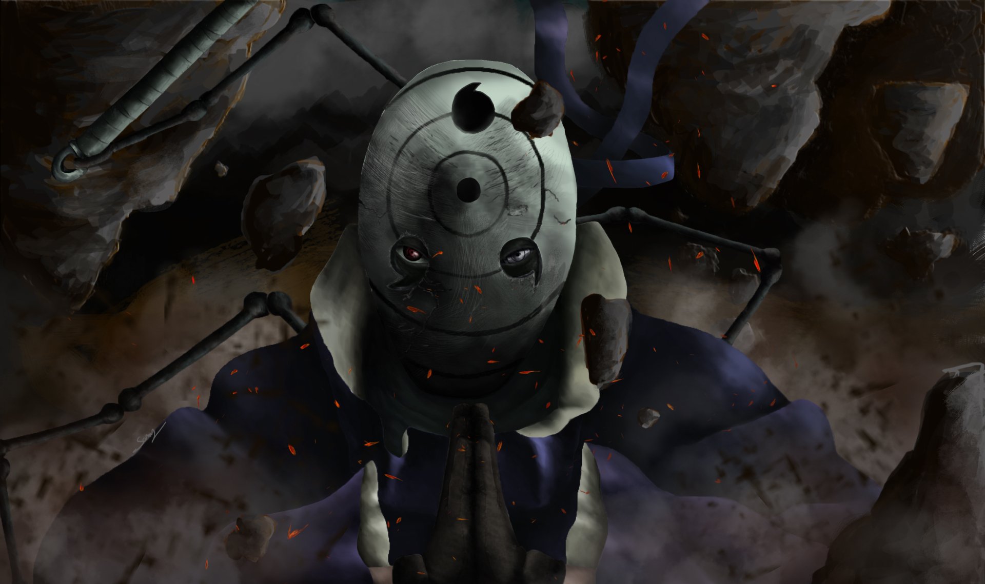Download Rinnegan (Naruto) Sharingan (Naruto) Obito Uchiha Anime Naruto HD Wallpaper by Samanthapx