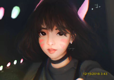 D.Va (Overwatch) video game Overwatch HD Desktop Wallpaper | Background Image