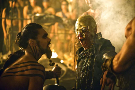 Jason Momoa Harry Lloyd Drogo (Game Of Thrones) Viserys Targaryen TV Show Game Of Thrones HD Desktop Wallpaper | Background Image