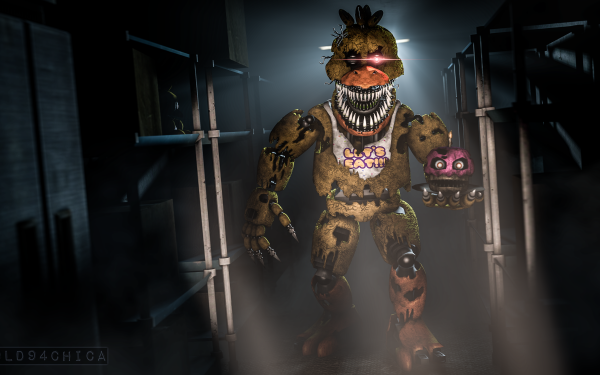 Video Game Five Nights at Freddy's 4 Five Nights at Freddy's Chica HD Wallpaper | Background Image