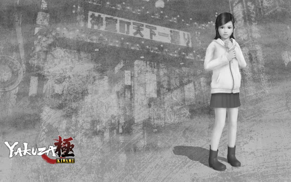 Haruka Sawamura (Yakuza) video game Yakuza Kiwami HD Desktop Wallpaper | Background Image