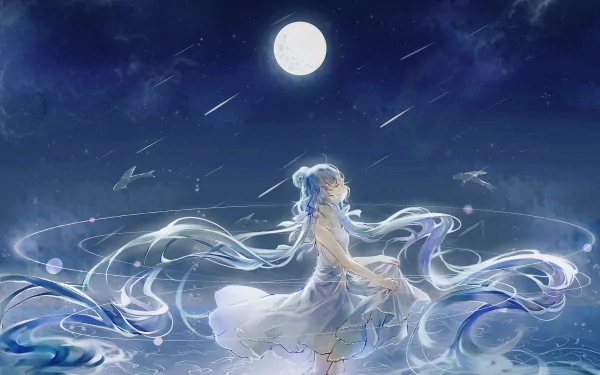 Luo Tianyi Anime Vocaloid HD Desktop Wallpaper | Background Image