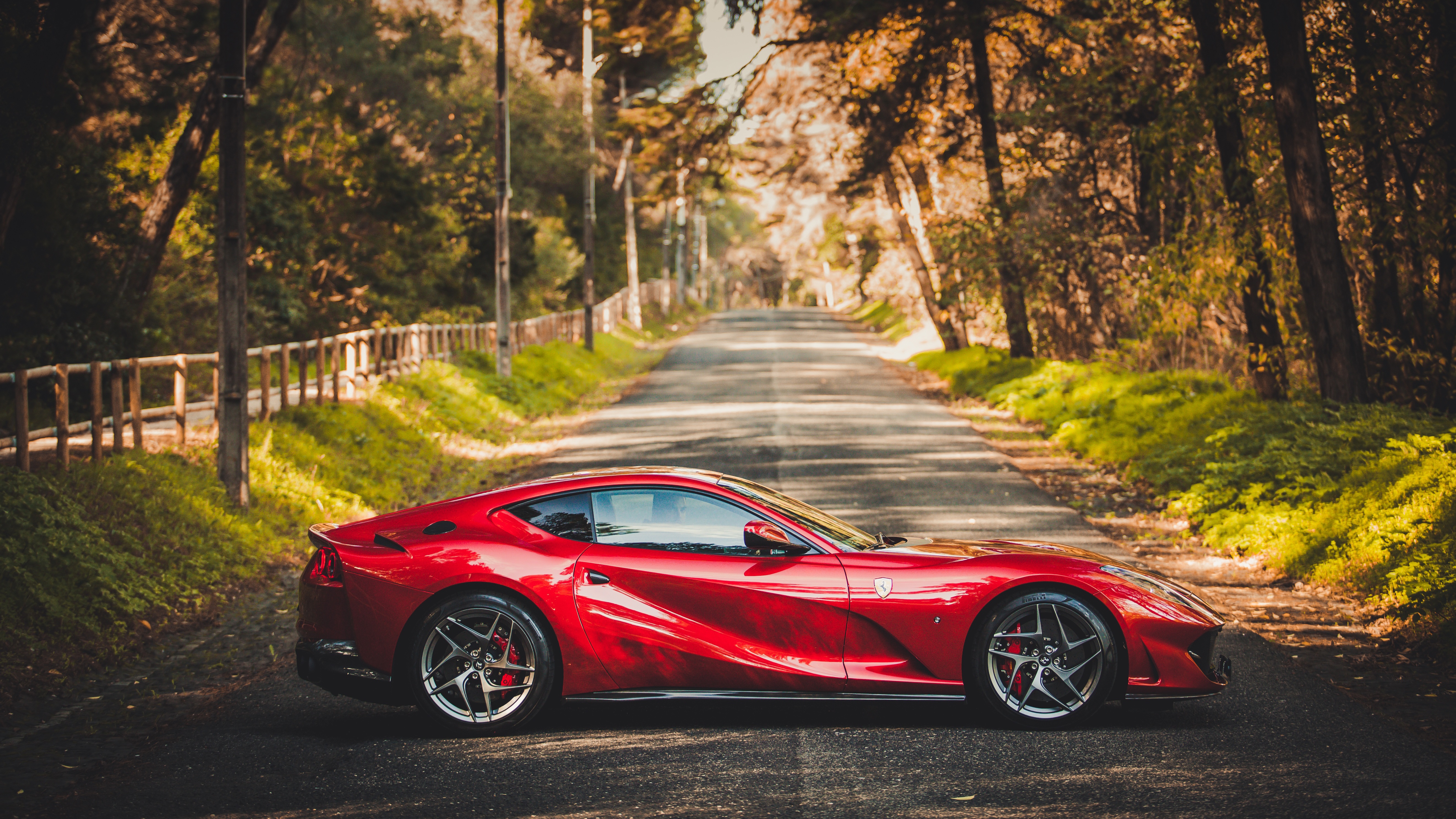 Download Supercar Car Ferrari Vehicle Ferrari 812 Superfast 4k Ultra HD 