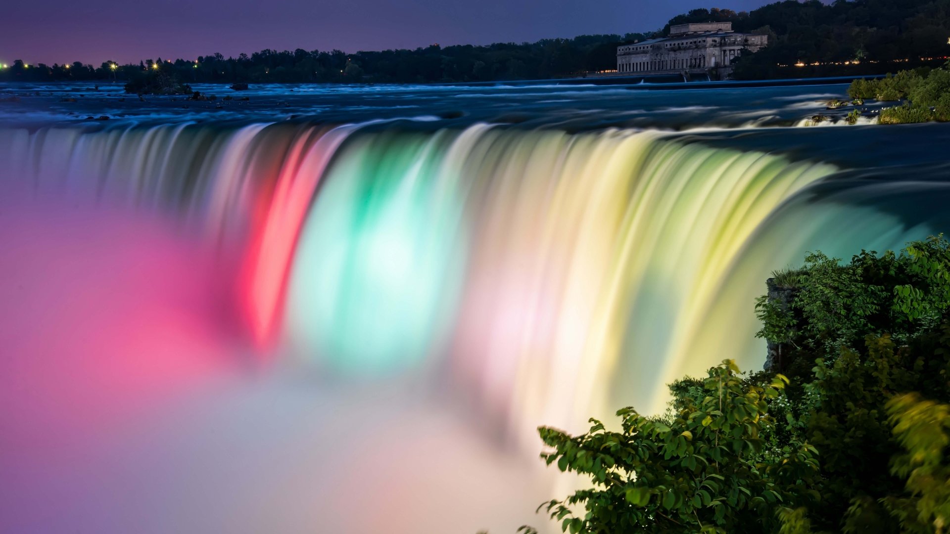 Rainbow Niagara Falls 8k Ultra Fondo de pantalla HD | Fondo de