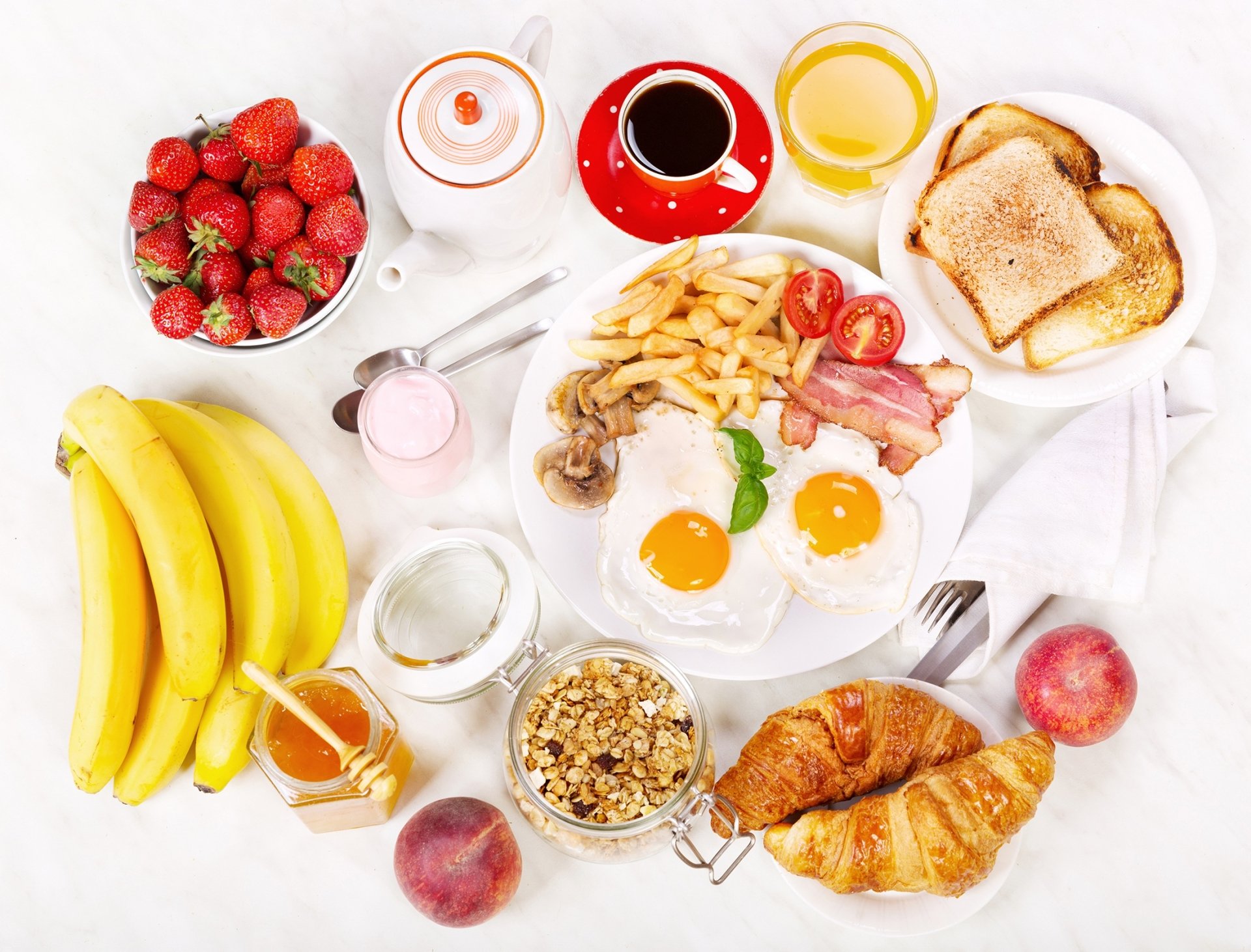 Food Breakfast HD Wallpaper