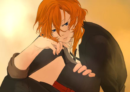 Chuuya Nakahara Anime Bungou Stray Dogs HD Desktop Wallpaper | Background Image