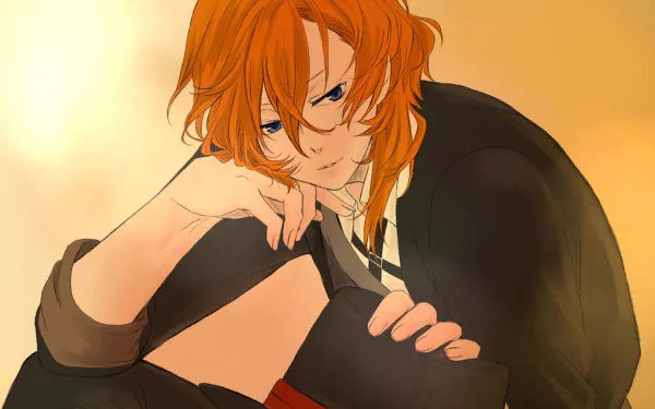 Chuuya Nakahara Anime Bungou Stray Dogs HD Desktop Wallpaper | Background Image