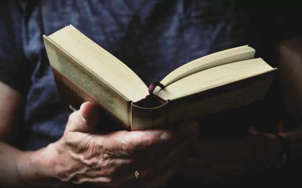 reading man made book HD Desktop Wallpaper | Background Image