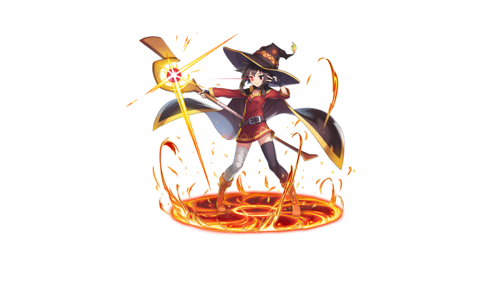 Megumin — Explosion Mage of KonoSuba (HD Wallpaper)