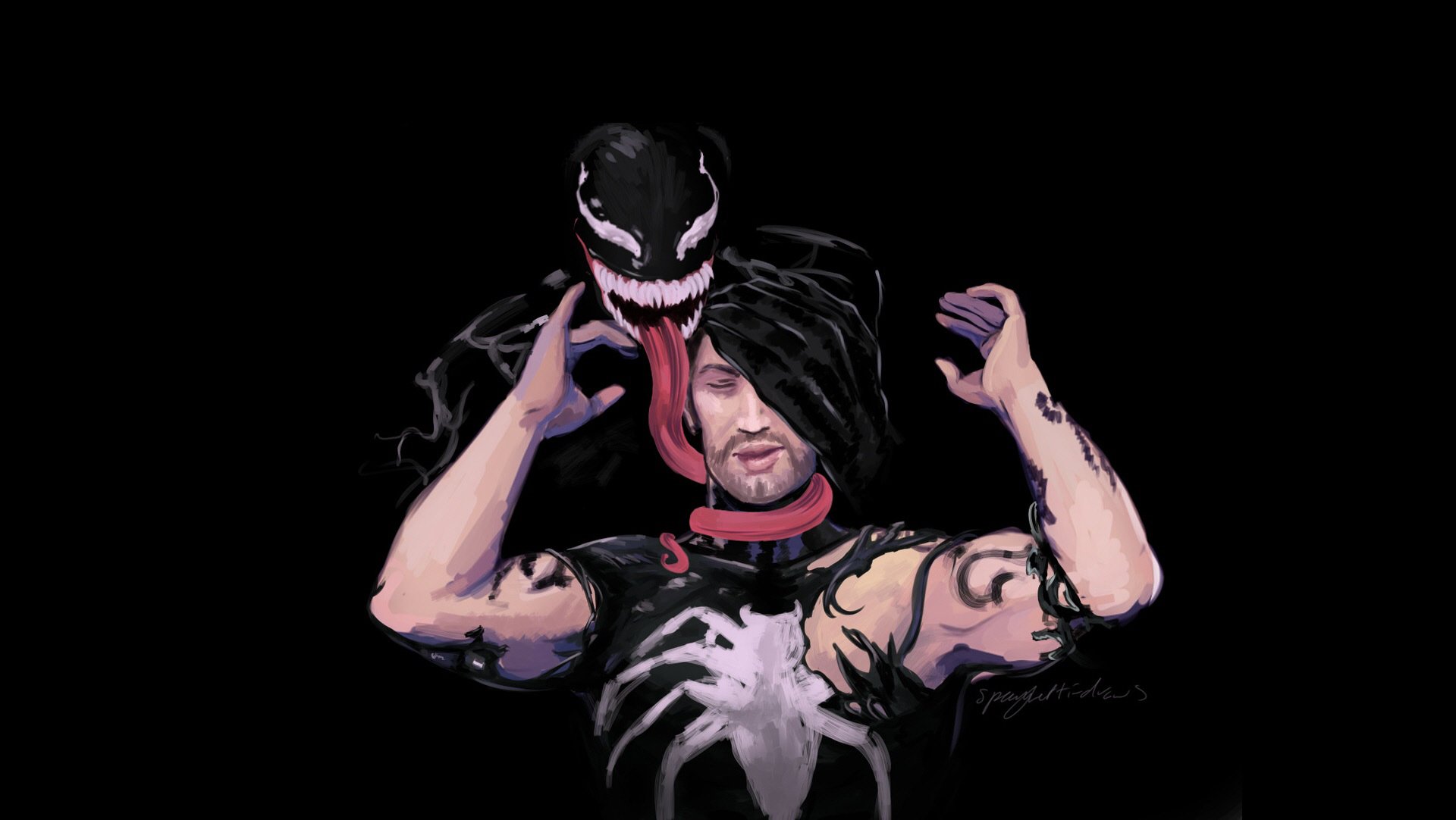 Download Eddie Brock Comic Venom HD Wallpaper