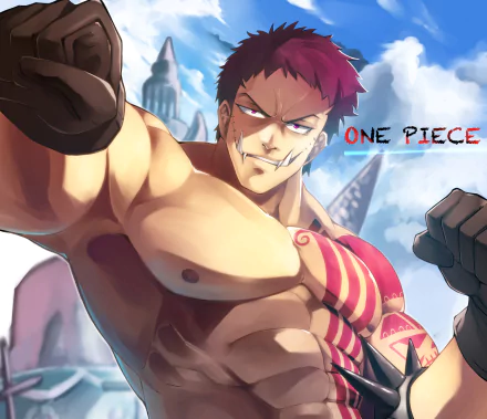 Charlotte Katakuri Anime One Piece HD Desktop Wallpaper | Background Image